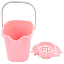 Creative Mop Bucket for Home Floor 1 Set Manual Household Pink Bucket