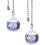 2 Sets Light Pull Chain Extension Fan Pulls Decorative with Connector for Chain Ceiling Fan,1 Meter Length Each 1