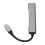 7-in-1 USB 3.0 Hub USB-C Dock Silver 11cm 11