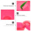 Red plastic apple-shaped candy box 24 pcs 2