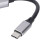 7-in-1 USB 3.0 Hub USB-C Dock Silver 11cm 6