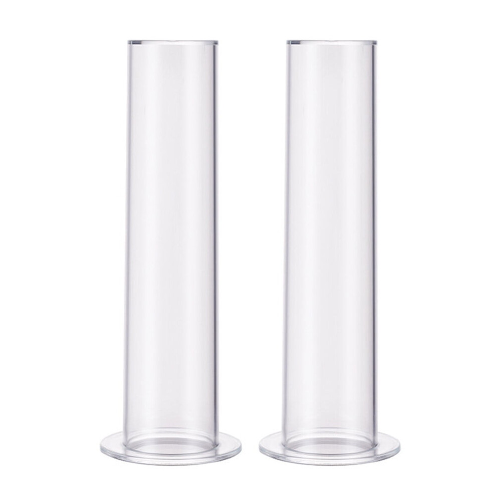 Unisex Clear 2Pcs Vertical Tower Hairband Display Holder Vertical Tower Headband Stands