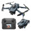 Drone με κάμερα 8K HD και οθόνη LCD - FPV RC τετρακόπτερο με κινητήρες χωρίς ψήκτρες και 3