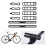 Bicycles Flashlight Strap Bicycles Handlebars Strap, Bicycles Silicones Strap Bicycles Light Mount Bandages 2
