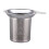 Fine Tea Strainer Coffee and Tea Filter Basket Silver 1Pack 5