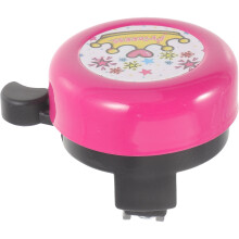 Loud Bike Bell Cartoon Pattern Iron Rosy 1Pcs for Mountain Bikes