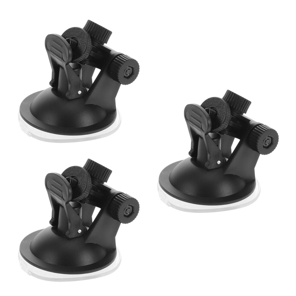 Ounona 3Pcs Dash Cam Suction Cup Mount W/ 1/4" Screw Â Universal Car Camera Holder For Windshield & Dashboard, Compatible With Most Action Cameras 9087558618803