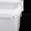 Topbathy plastic paint bucket with handle 0.5 gallon 3