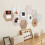 Hexagon Felt Board Set for TV Wall Decor 9