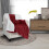 Coperta in flanella soffice e morbida (120x150 cm), perfetta per divano e poltrona. Coperta in microfibra leggera. 7