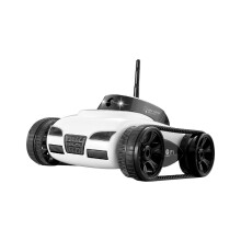 Mini Remote Control Wifi Tank Toy With Camera Real Time Transmission For Kids Spy Car Educational Stem Toy Rechargeable Battery Operated Fun Activity
