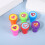 Hartstempels in diverse kleuren, 20 stuks 4