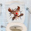 3D Santa Wall Decal Reindeer Removable Holiday Sticker 6