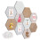 Hexagon Felt Board Set for TV Wall Decor 14