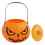 Κουβάδες για Halloween με κεράσματα ή κόλπα – Πλαστικοί κουβάδες σε σχήμα κολοκύθας 1