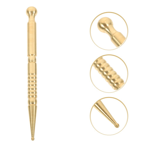 Akupressurstift aus Messing, Körpermassagegerät, 1 Stück 2