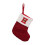 Mini Red Knitted Christmas Stockings with Initials, 26 1