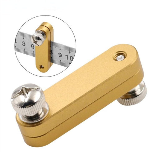 Steel Ruler Positioning Block Angle Scriber Line Marking Gauge 2
