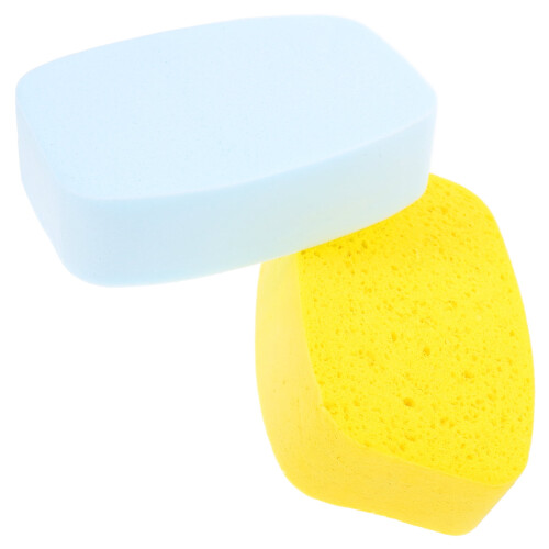 Watercolor Painting Sponge Square Absorbent Sponge 2pcs