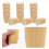 Yellow Paper Coffee Cups Ergonomic Design 6 oz 1