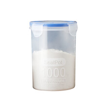Boîtes de rangement hermétiques pour la cuisine, bocaux en plastique transparent pour produits secs et épices, organisation empilable du