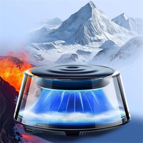 2025 Cloud Mist Car Diffuser with Adjustable Intensity, Ambient Light & Auto On/Off – Long-Lasting Tea Aroma 1