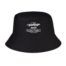 1955 Limited Editions Print Summer Bucket Hat for Women Men,Made In USA,Sun Hat For Golf Travel Beach Fishing Hat