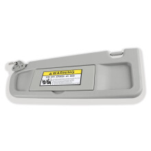 Sun Visor Replacement Fit For Honda Civic 2006-2011, OE:83280-SNA-A01ZA, Sun Visor With Mirror, Driver Left Side-gray