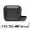 Car Garbage Can with Secure Lid Black 5