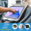 Acrylic treadmill tablet holder transparent portable for 4