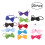 20pcs Men Adjustable Bow Ties Wedding Party Essentials (Random Color) 4