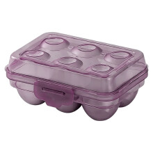 Deviled Egg Container with Lid, Egg Organizer & Storage Tray for Refrigerator – Compatible with Standard Fridge Shelves