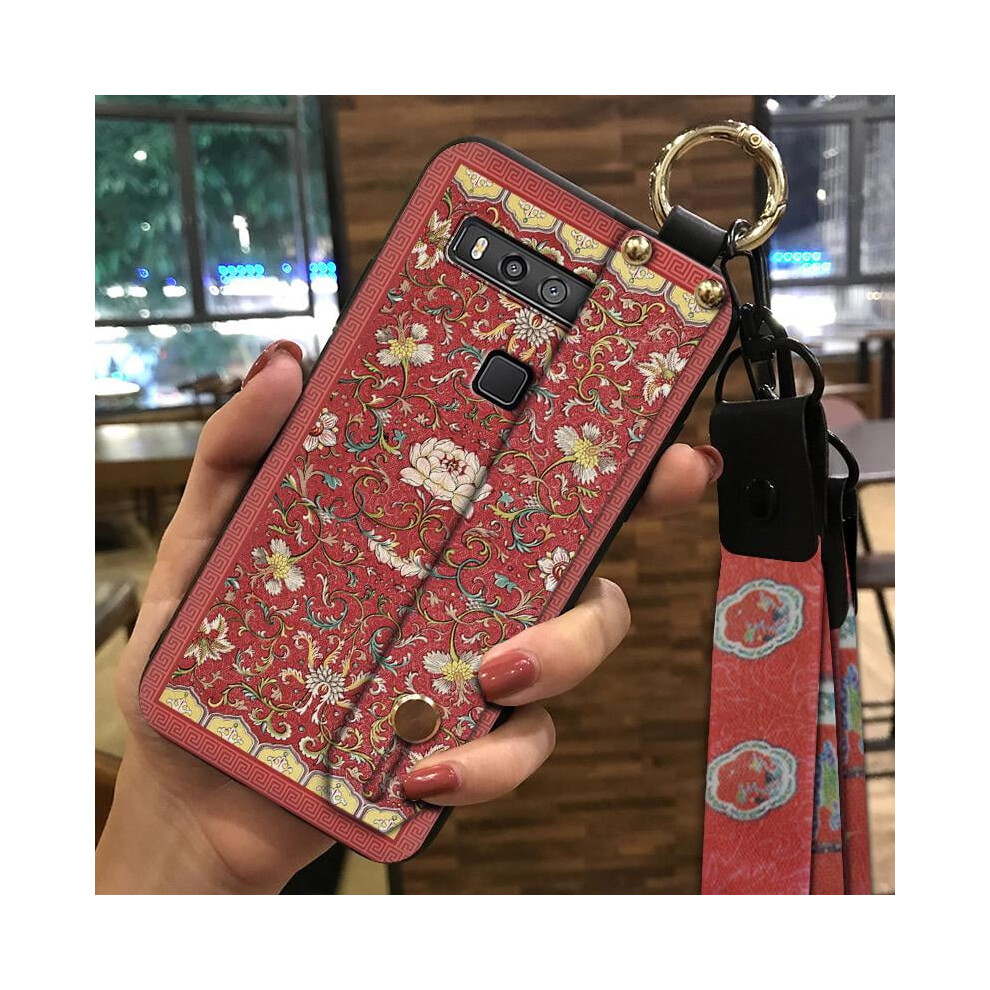 Silicone Kickstand Phone Case For Compatible With Tcl 10 5G Uw Â Shockproof, Waterproof, Dust-Resistant, With Wrist Strap & Lanyard 9085618496002