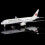 Japan B787 Airplane Model Retro Elegant Style with Movable 7