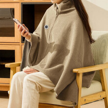 USB Heated Wearable Blanket Portable Electric Shawl 1 Pack