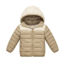 Veste d'hiver pour fille à capuche, légère et isolée