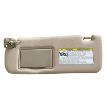 Sun Visor Replacement Fit For Hyundai Sonata 2006-2008, OE:852013K010QD, Sun Visor With Mirror, Driver Left & Passenger Right Side-beige-left