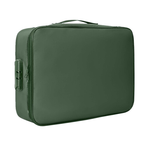 Document Organizer - Portable Lockable Storage Box For Travel, Home, And Important Papers