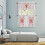 Easter Kitchen Curtains and Valances Set Pink Bowknot 6