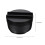 Seau à riz noir au design chic (1 pièce) 2