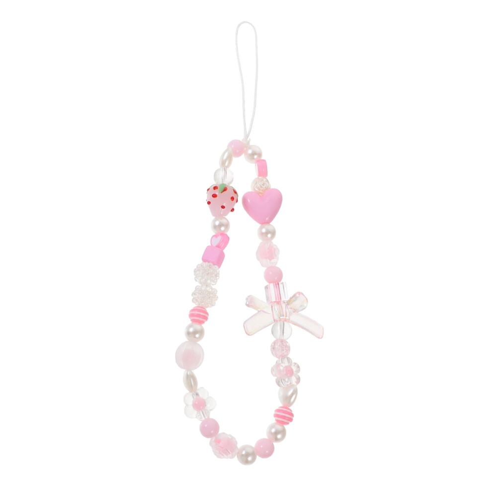 Lifkome Phone Charm Adorable Beaded Phone Lanyard Strap Bohemian Phone Chain Strap 9399596746333
