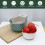 4 Pcs Plastic Mixing Bowl Set Reusable Plastic Nesting Mixing Bowl Multifunctional Nesting Container for Kitchen Cooking Baking 3