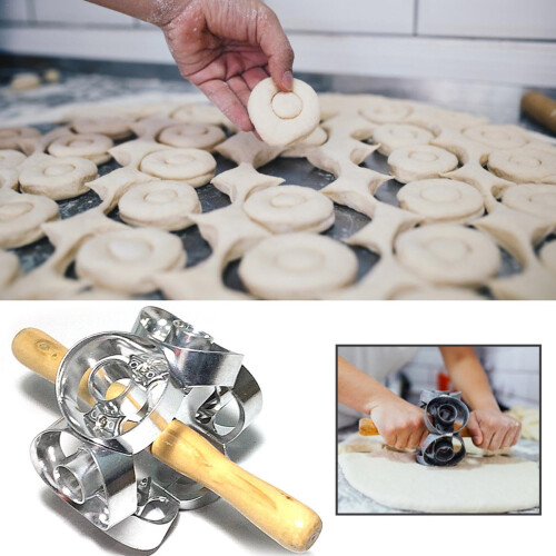 Donut Cutter | Mold,Machine Pastry Dough Baking Roller Kitchen Cooking Tools, Highly Efficient For Dessert Shops Adjustment 2