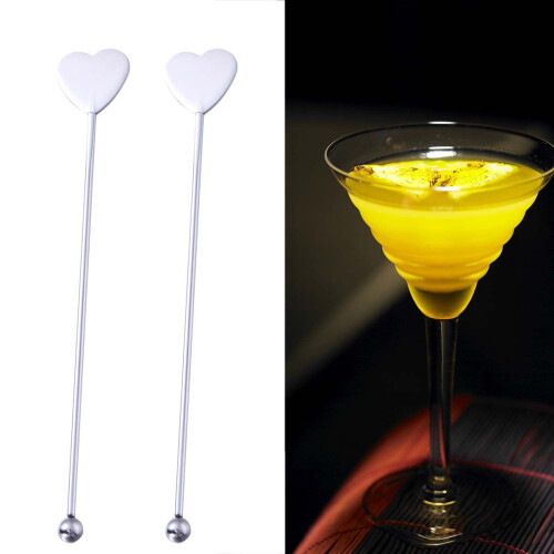 Cocktailpinde i rustfrit stål, sæt med 5 2