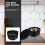 Seau à riz noir au design chic (1 pièce) 4