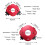 4 in 1 Woodworking Round Corner Positioning Template Durable Precision Shaping Tool Efficient Cutting Trimming 7