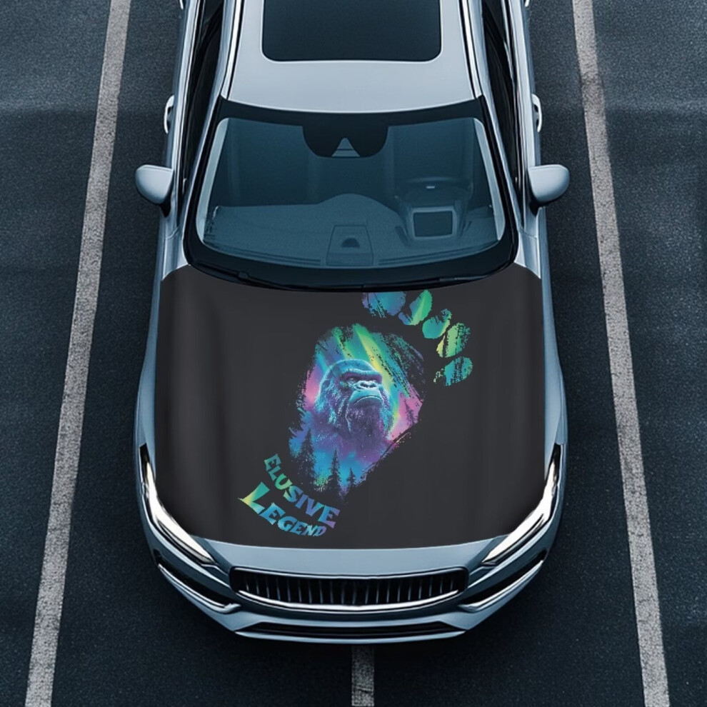 Stretch Hood Cover Protector Wrap For Most Sedans Â All-Weather Auto Accessory Decor, Compatible With Elusive Legend Savage 9399596746357