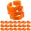 100St Plastic Pootringen Kippen En Pluimvee Kleur 7