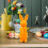 Osterkranz für Kinder mit Hasenfigur und Schleife 6