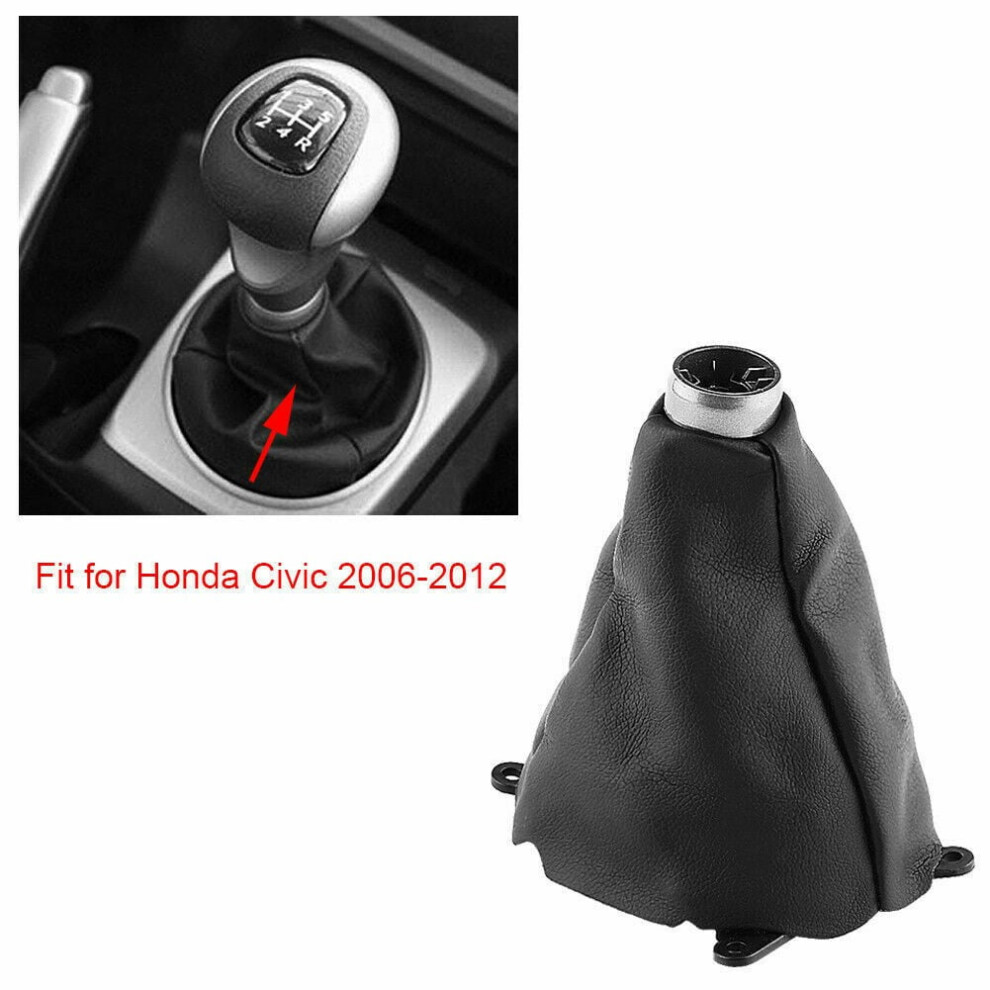 Car Manual Transmission Shift Dust Boot Fit For Honda Civic 2006-2011 9558830207287